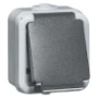 Wandcontactdoos SPATWATERDICHT Peha 6620 WAB WD OPB WCD+RA 1V 00306111