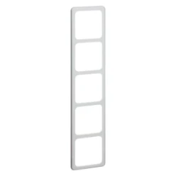 Afdekraam schakelmateriaal STANDARD Peha afdekraam 5-voudig levend wit 00200911