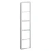 Afdekraam schakelmateriaal STANDARD Peha afdekraam 5-voudig levend wit 00200911