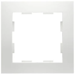 Afdekraam schakelmateriaal BADORA PEHA BADORA LEVEND WIT 1 VOUDIG AFDEKRAAM 00318911