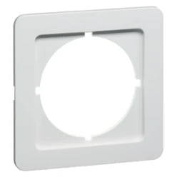 Standard centraalplaat genormd gat 45 mm, DIN 49 075, levend wit