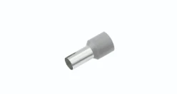 Adereindhuls  CIMCO GEISOLEERDE ADEREINDHULS 4MM2 LENGTE 10MM GRIJS DIN 46228 /100 182208