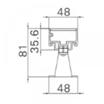Downlight/spot/schijnwerper Tronix Lighting LED RGB armaturen
