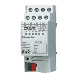 KNX binaire ingang 10-230VAC/DC 6-v