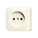 Wandcontactdoos AP 600 Jung Wandcontactds.AP600 wit 1-vdg. opb.2-polig met sch 611A