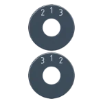 Toebehoren/onderdelen voor schakelaars Jung SKS 1504.10 NUZ