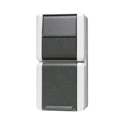 Jung Schakelaar/wandcontactdoos combinatie WG 800