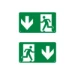 Pictogram noodverlichting EMERGENCY EXIT SIGN PICTOGRAMS LEDVANCE Pictogrammen voor gebruik met EMERGENCY EXIT SIGNS 4099854261312