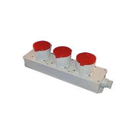 CEE-contactdoos combinatie (IEC 60309) Industrieel Contactmateriaal HATEHA HATEHA VERDEELDOOS CEE 3X5P/32 12.919.005