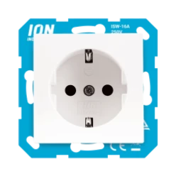 ION INDUSTRIES Wandcontactdoos Wandcontactdoos RA met Aanraakbevei