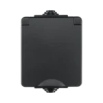 Wandcontactdoos ION INDUSTRIES Opbouw Wandcontactdoos IP55 Zwart