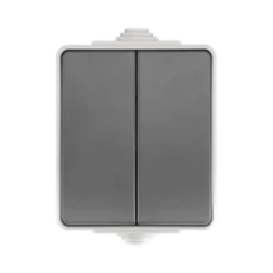 Opbouw Serieschakelaar IP55 Grijs