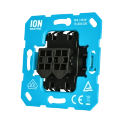 ION INDUSTRIES Installatieschakelaar Wipschakelaar 2-polig