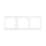 Afdekraam schakelmateriaal ION INDUSTRIES Afdekraam 3-voudig J1 Alpin Wit