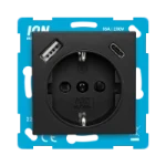 Wandcontactdoos ION INDUSTRIES Wandcontactdoos RA USB A + USB C me