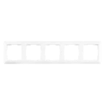 Afdekraam schakelmateriaal ION INDUSTRIES Afdekraam 5-voudig J1 Alpin Wit