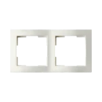 Afdekraam schakelmateriaal ION INDUSTRIES Afdekraam 2-voudig E1 Mat Alpin