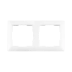 Afdekraam schakelmateriaal ION INDUSTRIES Afdekraam 2-voudig J1 Alpin Wit