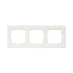 Afdekraam schakelmateriaal ION INDUSTRIES Afdekraam 3-voudig V1 Mat Alpin Wit