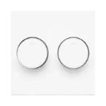 Afdekraam schakelmateriaal ION INDUSTRIES Centraalplaat Dimmerknop Duo V1/J1