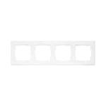 Afdekraam schakelmateriaal ION INDUSTRIES Afdekraam 4-voudig V1 Alpin Wit