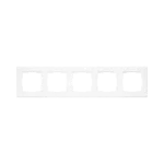 Afdekraam schakelmateriaal ION INDUSTRIES Afdekraam 5-voudig V1 Alpin Wit