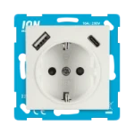 Wandcontactdoos ION INDUSTRIES Wandcontactdoos RA USB A + USB C me