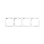 Afdekraam schakelmateriaal ION INDUSTRIES Afdekraam 4-voudig E1 Alpin Wit