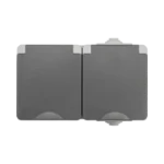 Wandcontactdoos ION INDUSTRIES Opbouw Wandcontactdoos 2-voudig