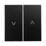 Afdekraam schakelmateriaal ION INDUSTRIES Bedieningswip Jaloezieschakelaar E1