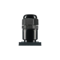 Invoerstuk M20 met Wartel doorlaat 7-12 mm Zwart