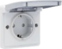 Wandcontactdoos Switches & Sockets Niko 700-36805 HYDRO WCD RA 1V STEEK GS 4330254