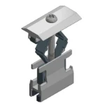 Fotovoltage - verbindings- en bevestigingselementen Van der Valk Solar Systems Intermediate clamp