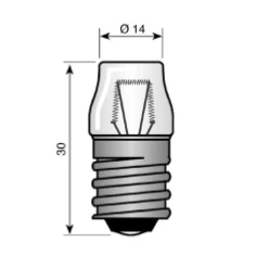 GLOEILAMP BUISVORMIG