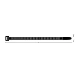 Kabelbundelband Mepac BPA 300/4,5 Z
