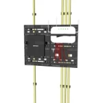 Toebehoren/onderdelen voor installatiekast Mepac MK-MONT-PL-BLK