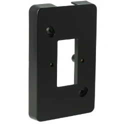 MZ25 Montageplaat zwart (RAL 9005)