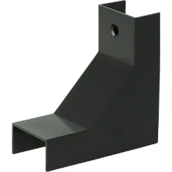 RK25 Doorvoerhulpstuk zwart (RAL 9005)