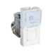 Datacom contactdoos (twisted pair) Schakelmateriaal Legrand LCS3 Mosaic 1xRJ45 STP cat6 1 module antibacterieel (PF à 500 C62) 076583