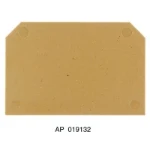 Eindplaat rijgklem Weidmüller AP SAKS1+3 KRG