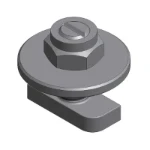 Schroef/bout Van der Valk Solar Systems Hamerkop M8x20mm + ring + borgmoer