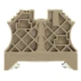 Eindsteun rijgklem W-Series Weidmüller WEW 35/2 EINDSTEUN TS35 BEIGE 1061200000
