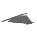 T-stuk kabelgoot P31+ Legrand P31+ FP Hoekstuk (bocht) 90° of T-stuk B600 H60 HR - Vlak hulpstuk - Bevestigen met 6x bev.mat. M6x12mm, ref.nr.CM350401. 8201160
