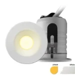 Downlight/spot/schijnwerper EcoDim Rond, mini, wit