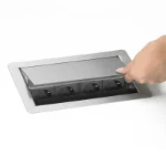 Bureau aansluitunit EVOline FlipTop Push