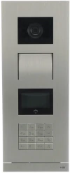 ABB Welcome IP Videobuitenpost met keypad, IC kaart lezer, edelstaal,