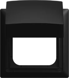 tussenring klapdeksel SI-B-matzwart