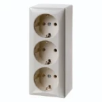Wandcontactdoos Hager Opbouwserie