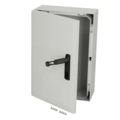 Wandkast, IP66, outdoor, klasse II, polycarbonaat, HxBxD=600x400x210mm