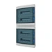 Groepenkast, leeg xComfort IKA Eaton Installatiekast IKA-4/72-ST EP-504133